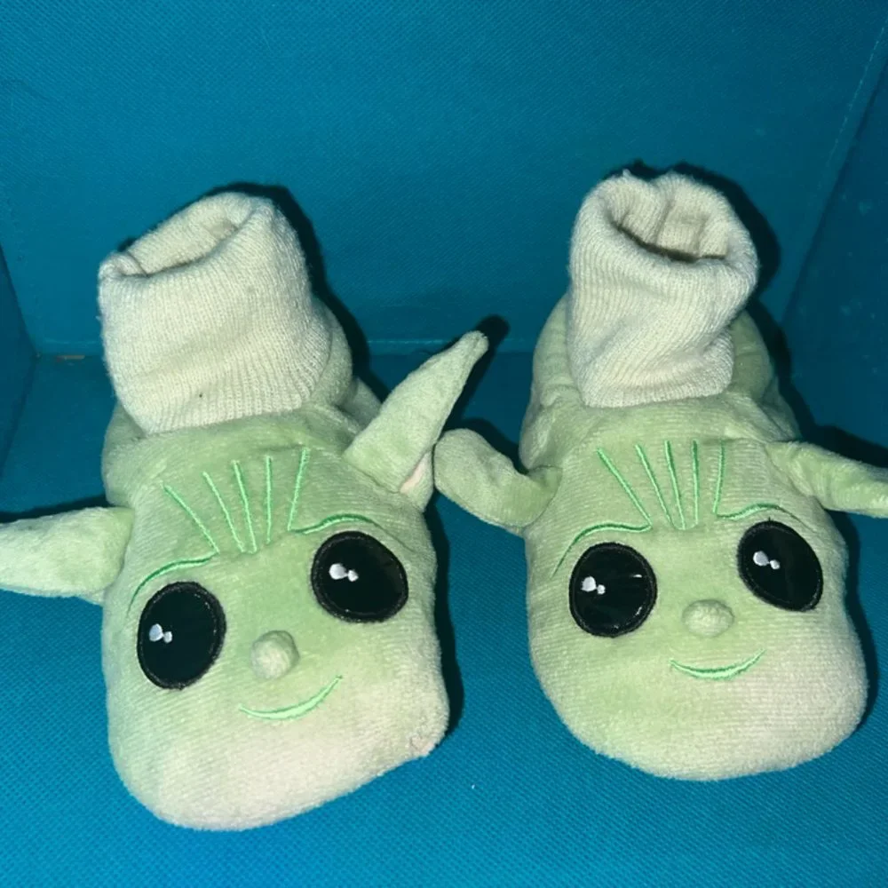 STAR WARS Slippers‎ for Toddlers, Novelty Fullbody Sz 9-10
